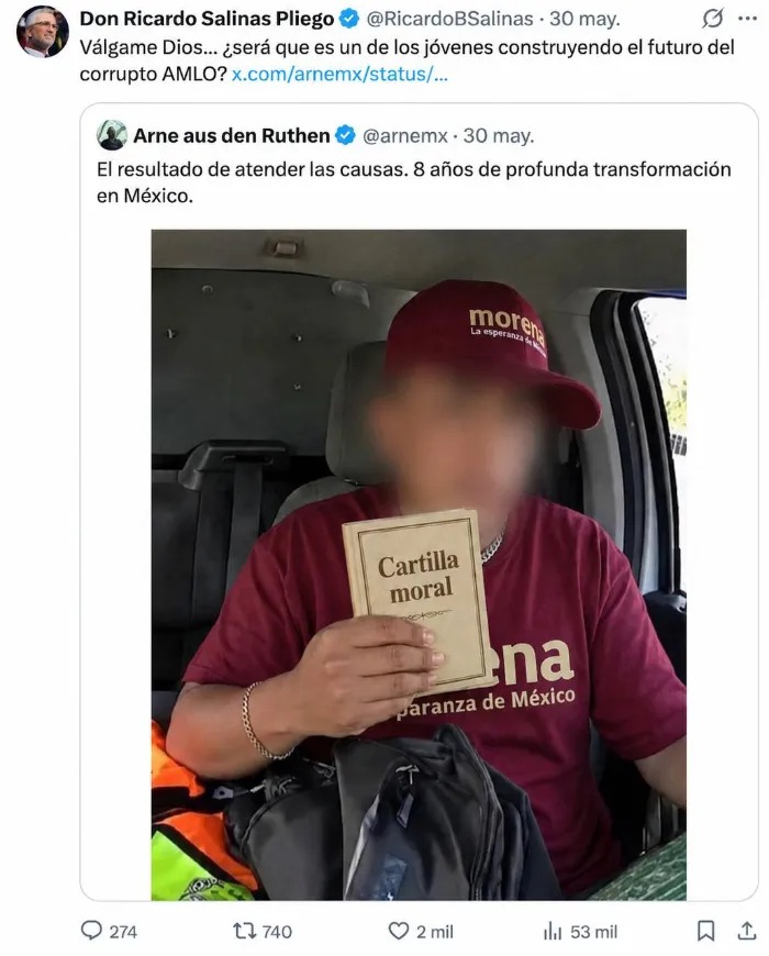 TV Azteca difunde fake news