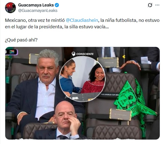Comentócratas mienten sobre presencia de Yolett Cervantes en Mundial