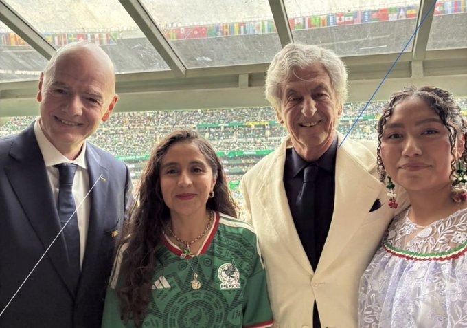 Sheinbaum exhibe video de Yolett Cervantes en el Mundial 2026