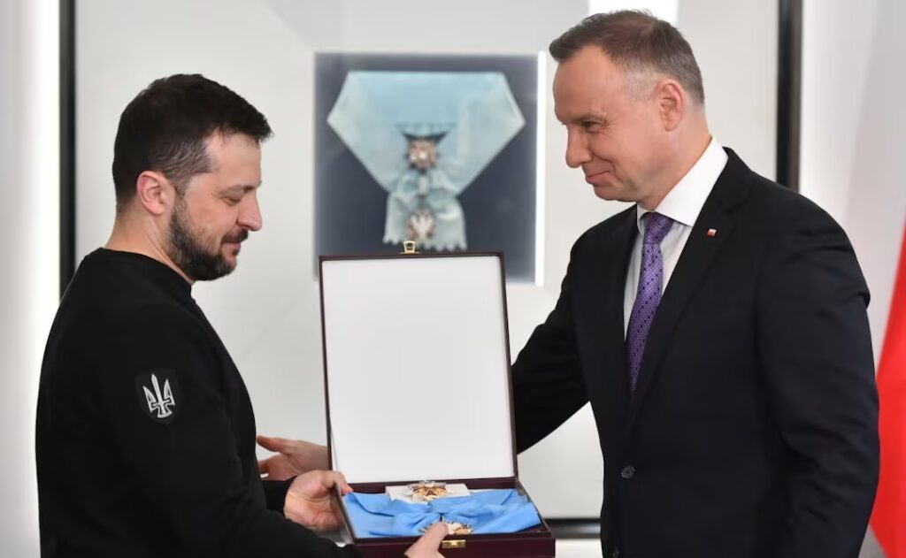 Condecoración Zelenski