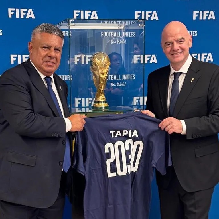 AFA FIFA Tapia e Infantino 