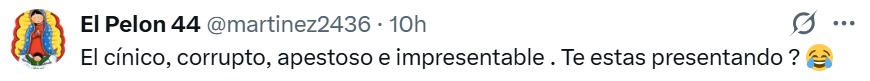 Alito se está presentando