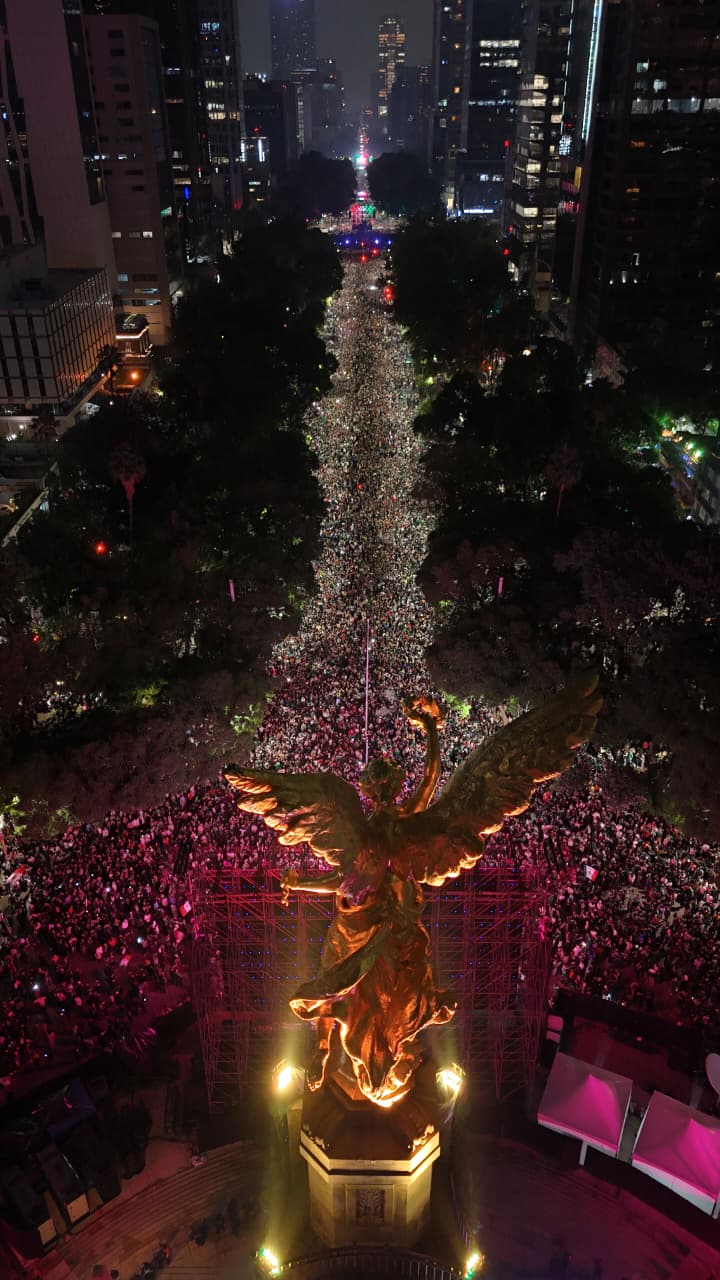 Ángel celebración Tri