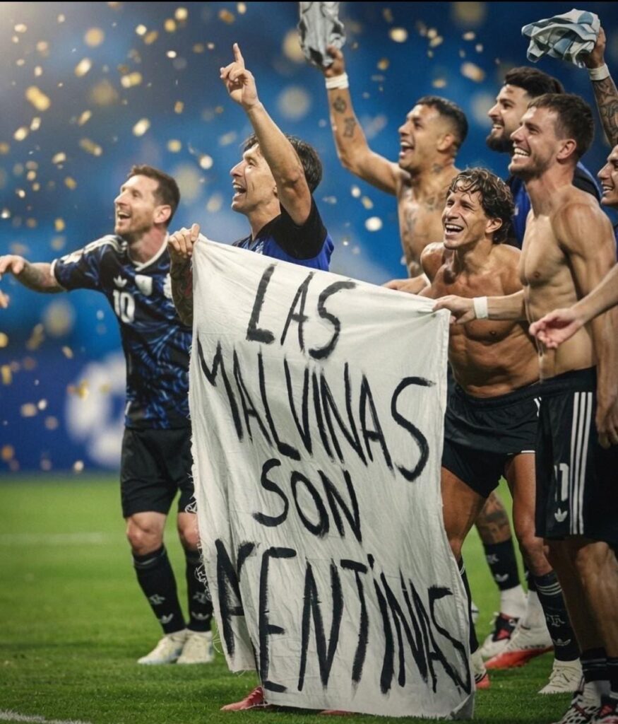 argentina celebra Las Malvinas