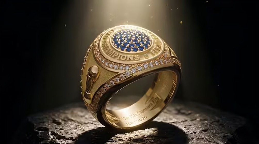 Así es el anillo que la FIFA dará en el Mundial 2026