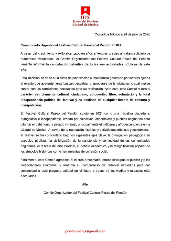 Cancelan el Paseo del Pendón por la extrema derecha