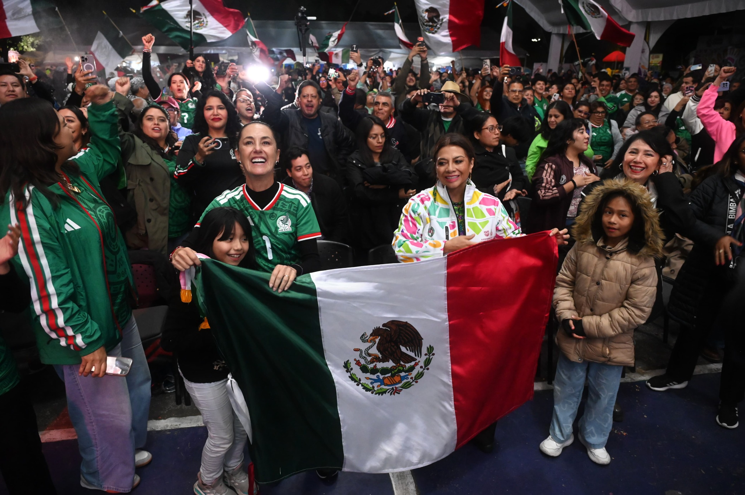 Celebraciones de Sheinbaum en el Mundial