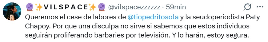 cesen a Pedro Sola