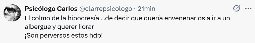 colmo de la hipocresía