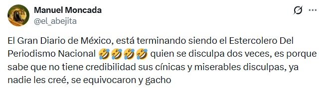 Redes tunden a El Universal por tardía disculpa a AMLO