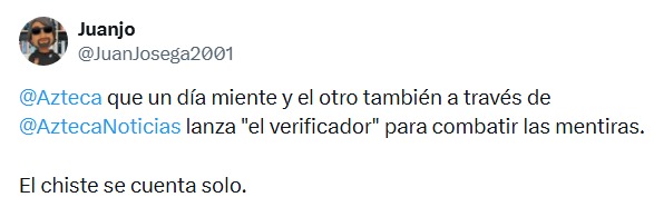 Redes tunden a TV Azteca por El Verificador