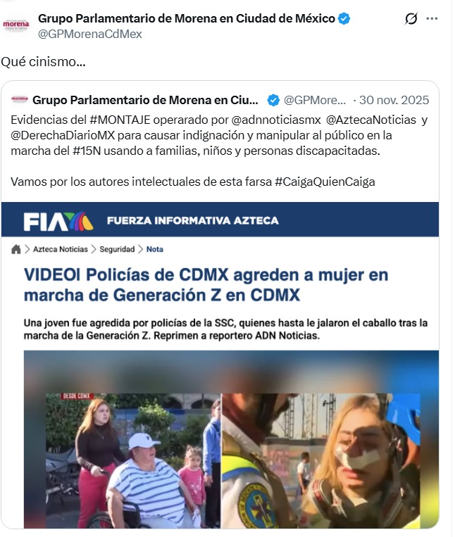 Redes tunden a TV Azteca por El Verificador