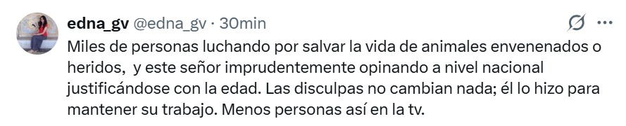 disculpas no cambian nada