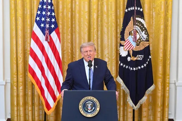 Anuncio de Donald Trump
