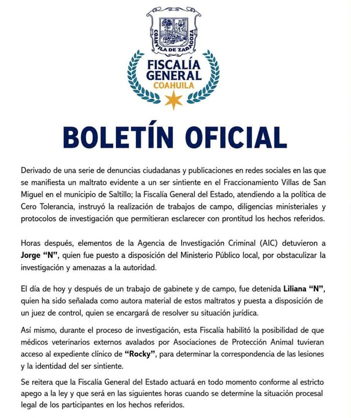 Vinculan a dueña de perro por maltrato