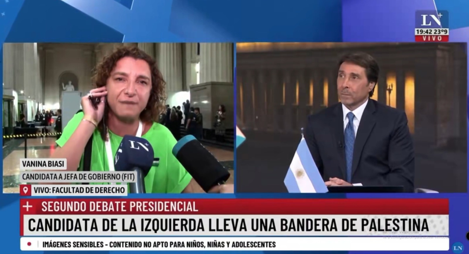 Eduardo Feinmann apoya a Israel