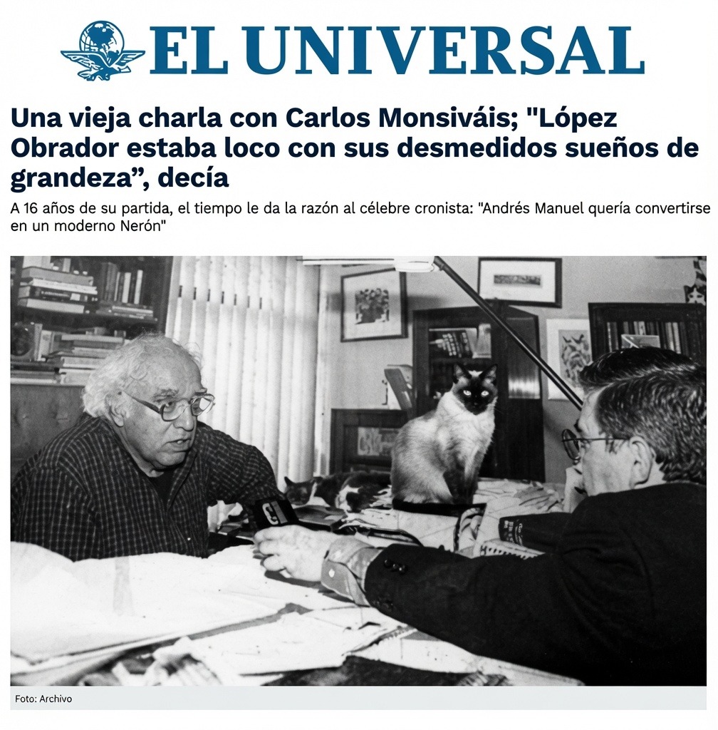 El Universal se disculpa con AMLO
