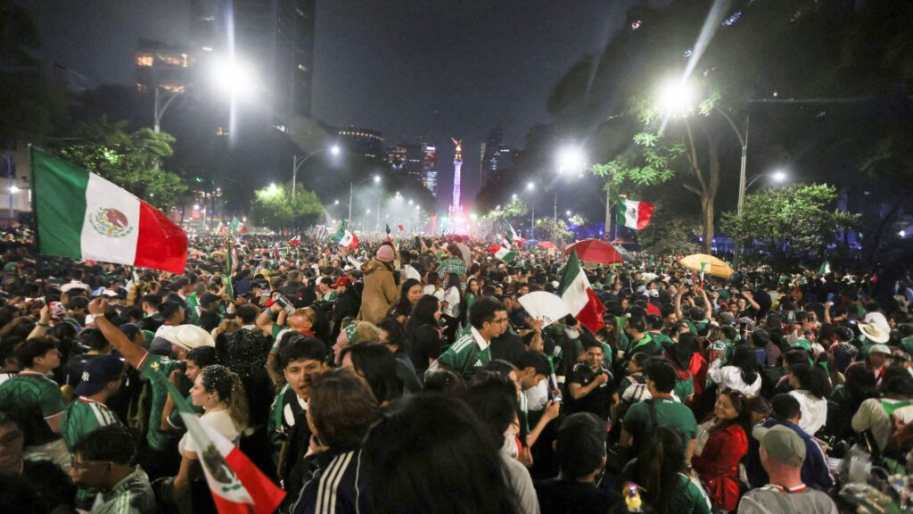 estampida en Reforma