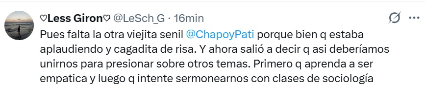 falta Paty Chapoy