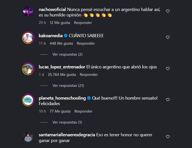 Fanático argenino critica a Messi en el Mundial