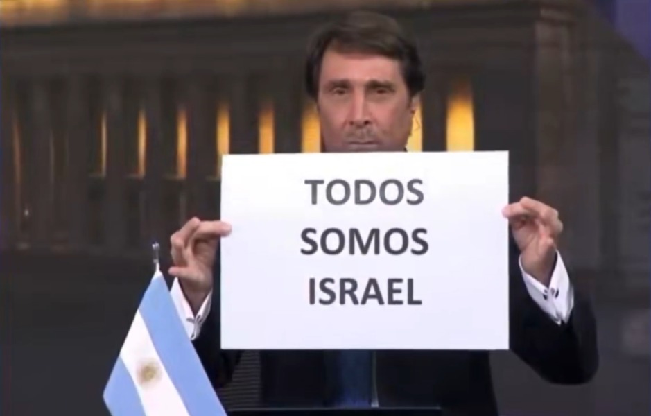 Feinmann apoya a Israel