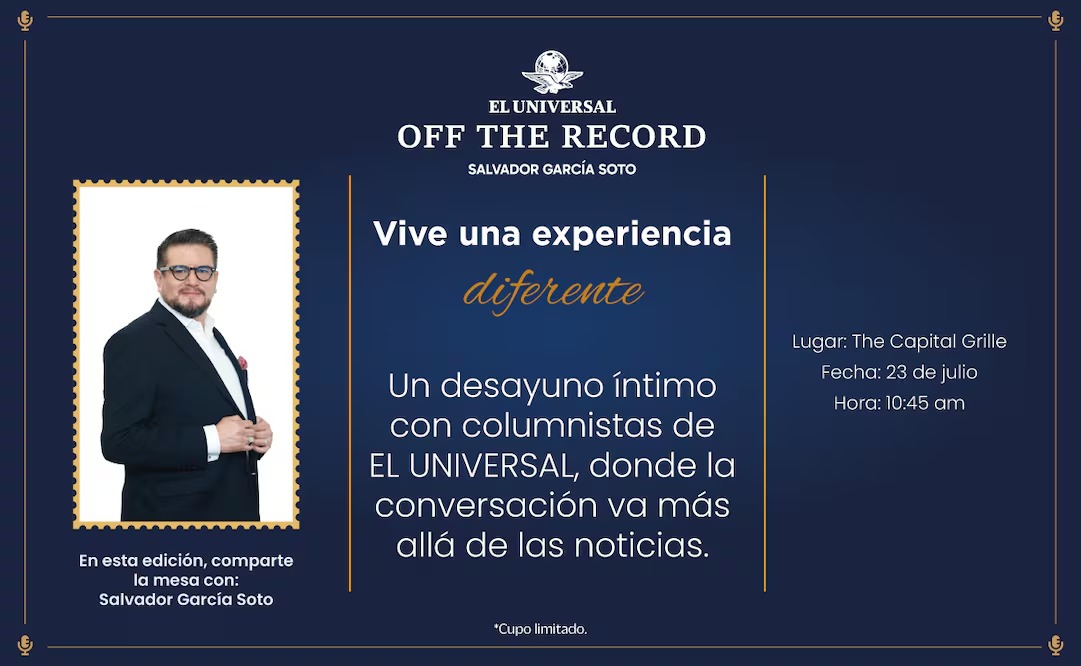 García Soto El Universal