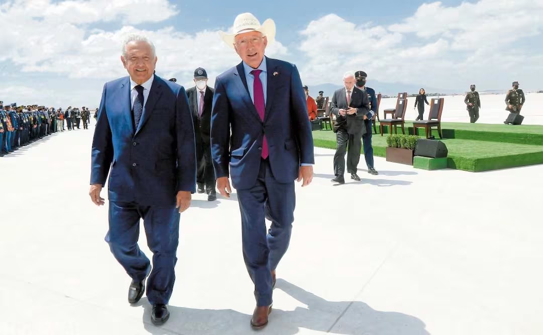 Ken Salazar y AMLO
