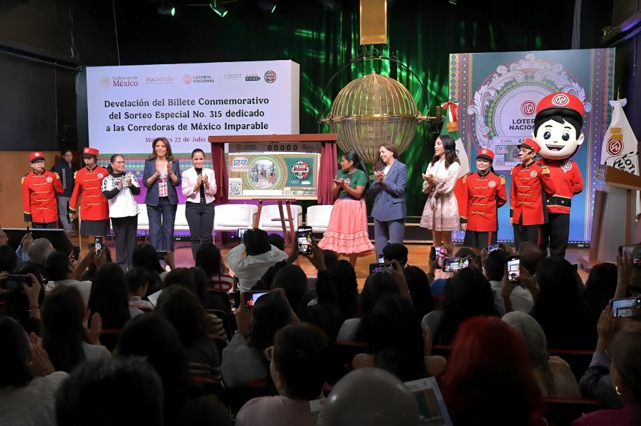 Lotería Nacional destaca talento de corredoras mexicanas