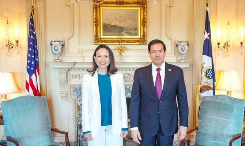 EU acusa oportunismo de Corina Machado