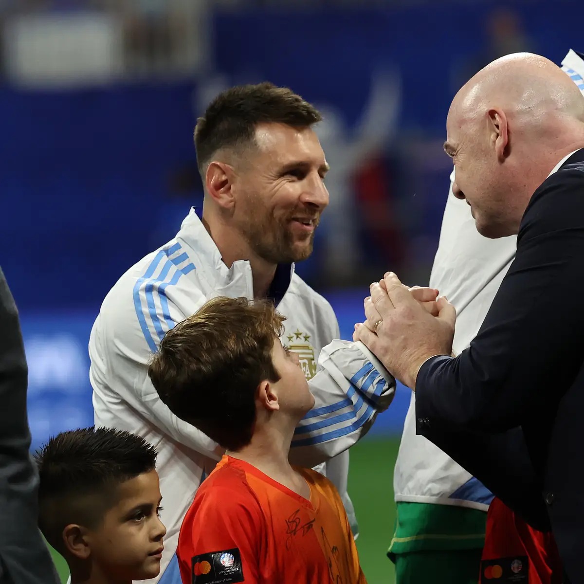 Messi e Infantino