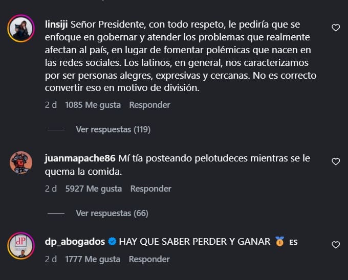 Comentarios de Milei dividen opiniones