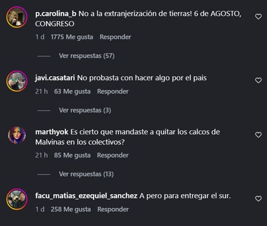 Comentarios de Milei dividen opiniones