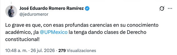 Natalia Torres enfrenta fuertes críticas por su interpretación sobre los derechos humanos de Sheinbaum