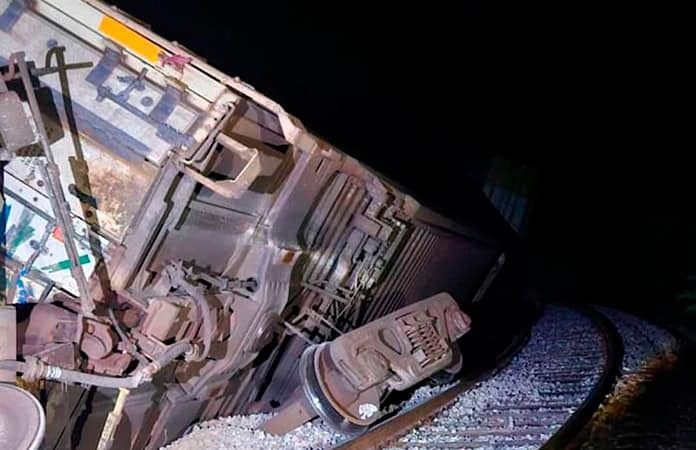 Pan denuncia a hijo de AMLO por descarrilamientos de Tren Interoceánico