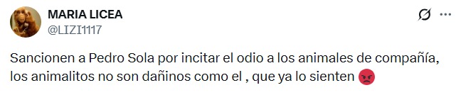 Redes tunden a Pedro Sola tras sugerir envenenamiento de perros