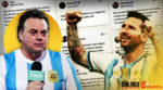 Redes tunden a Faitelson por defender a Argentina y a Messi