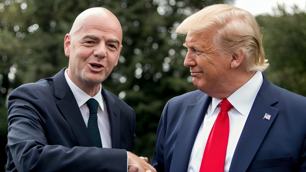 Así es la relación de Trump e Infantino