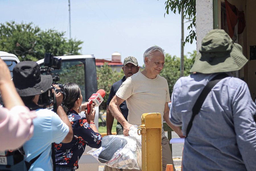 salida de prisión de Víctor Rodríguez