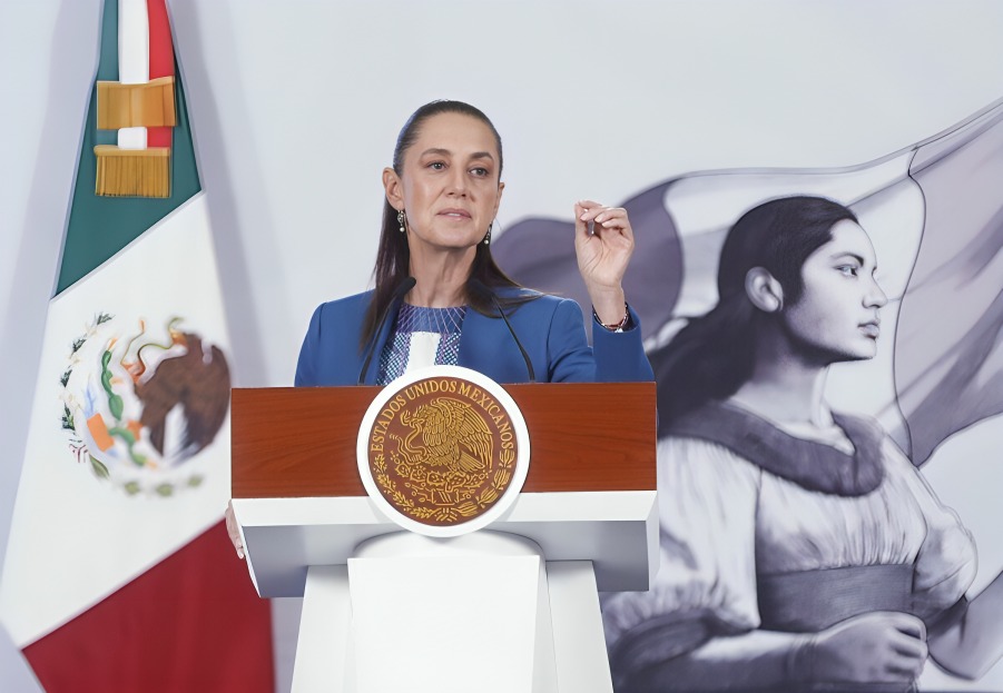Sheinbaum acusa a la oposición de crear noticias falsas