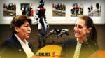 Sheinbaum y Delfina Gómez presentan a CeCi y K5, robots policías del Edomex