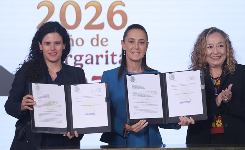 Sheinbaum refrenda su compromiso con las mujeres