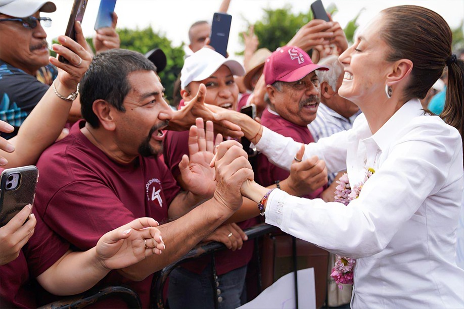 Sheinbaum reconoce que el publo es sabio