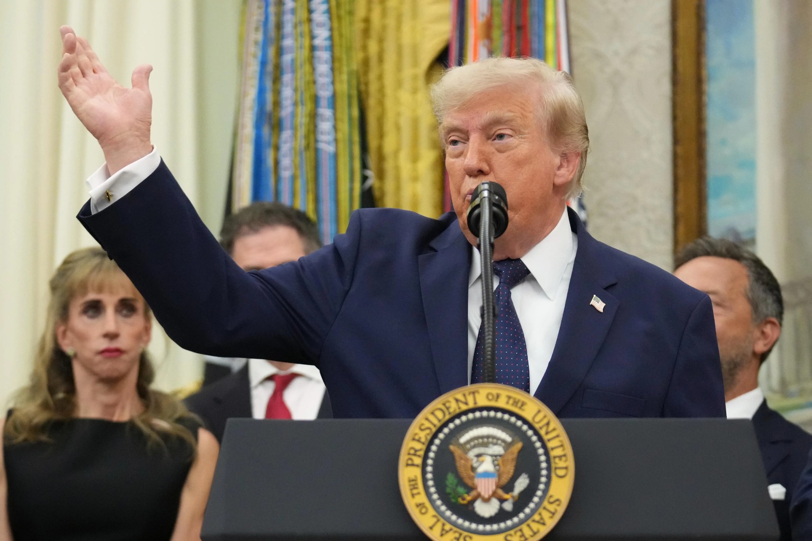 Trump habla sobre partido de México