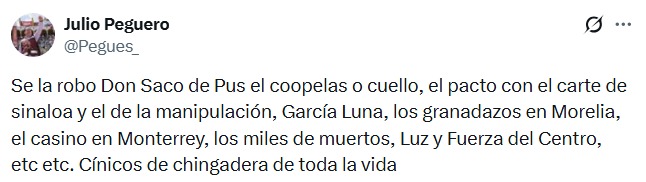 Usuarios exhiben a Javier Lozano